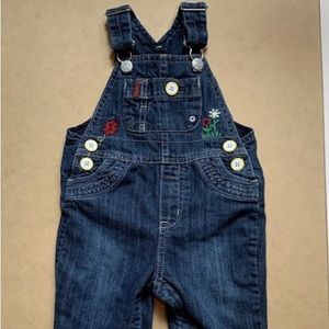 Baby Gap Girls Overalls Size 6-12 months